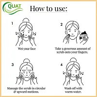 Quat Bio Fruit Face Scrub For Glowing Skin,Oily,Dry Skin,Women,Men (100Gm)-thumb3