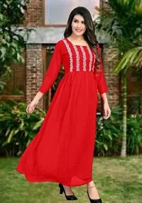 Stylish Fancy Georgette Kurti For Women-thumb3