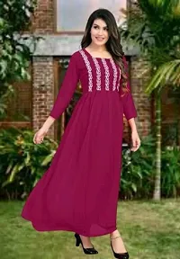 Stylish Fancy Georgette Kurti For Women-thumb3