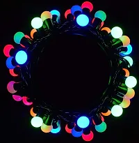 Anitech 8m String Led Round Shape Light | Fairy Light for Diwali, Christmas and eid Home Decoration (Multi Color)-thumb1