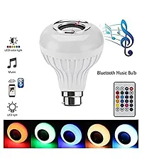 ANY LIGHTS e11 12 W LED Bluetooth Speaker Music Light Bulb with Remote Controller- White-thumb1