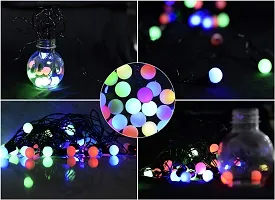 Anitech 8m String Led Round Shape Light | Fairy Light for Diwali, Christmas and eid Home Decoration (Multi Color)-thumb3