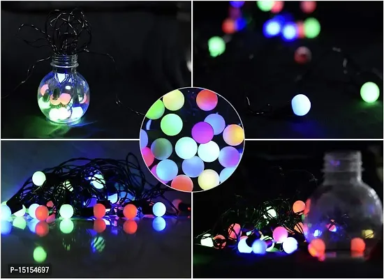 Anitech 8m String Led Round Shape Light | Fairy Light for Diwali, Christmas and eid Home Decoration (Multi Color)-thumb4