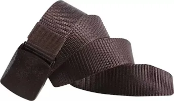 Elegant Nylon Textured Belts For Men- 2 Pieces-thumb1