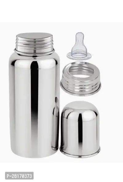 Baby Stainless Steel Feeding Bottle - 250ml-thumb2