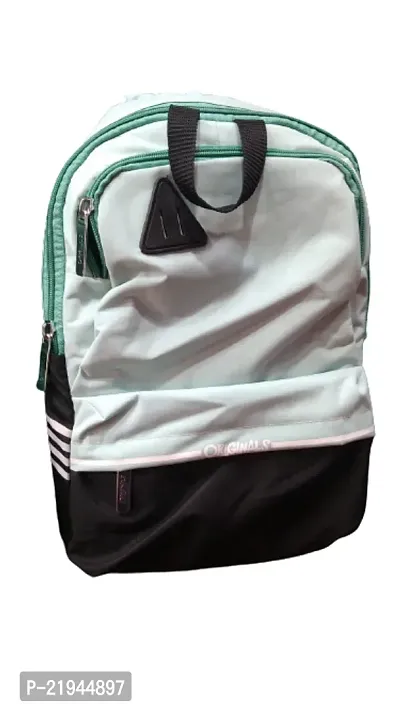 Light Green School College Travel Backpack with Pencil Pouch Waterproof School Bag-thumb0