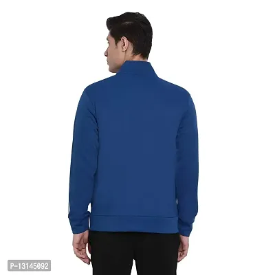 PERFKT-U Men Light Weight Sports Zipper Jacket (Royal Blue)-thumb2