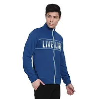 PERFKT-U Men Light Weight Sports Zipper Jacket (Royal Blue)-thumb2