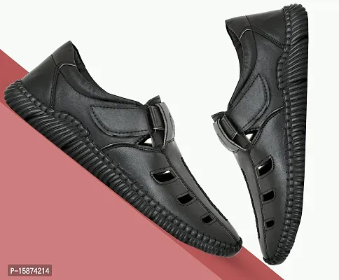 Men's Velcro roman sandals fully adjustable-thumb3