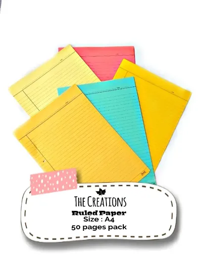 Ruled paper for kids project