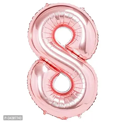 8 Number Balloon Party Decoration Pack of 1-thumb0