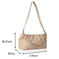 Trendy Beige Handbag-thumb1