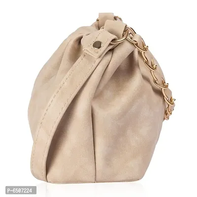 Trendy Beige Handbag-thumb4