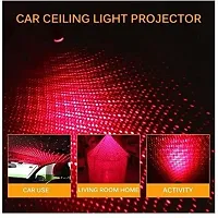 Duende Auto Roof Star Projector Decorative Lights USB Portable Adjustable Flexible Interior Car Night Lamp Decorations with Romantic Galaxy Atmosphere fit Car Ceiling Bedroom Party and More Car Fancy Lights  Black-thumb3