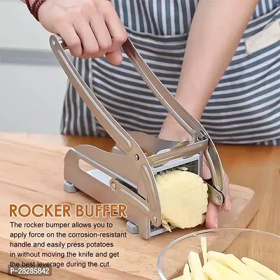 Modern Stainless Steel Manual Choppers and Chippers for Kitchen-thumb5