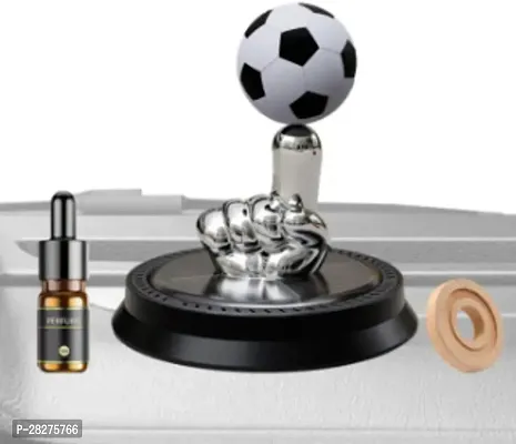 WLEWORLDLOOKENTERPRISES Football Car Air Freshener Finger Football Car Air Rotating Black Diffuser  5 ml-thumb5