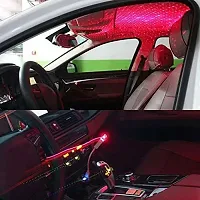 Whelked Car Interior Star Roof Ambient Light   USB Laser Projection Interior Decoration Light   Universal For All Cars Car Fancy Lights Car Fancy Lights Car Fancy Lights  Black-thumb2