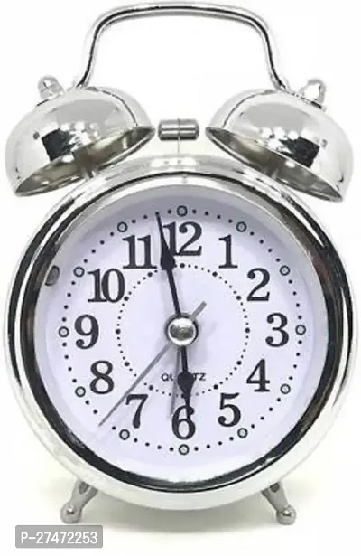 Analog Silver Clock-thumb0