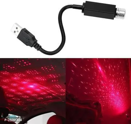 JMD GLOBAL SALES Light For Car Decoration And Home 012 Car Fancy Lights  Red