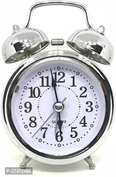 Analog Silver Clock-thumb0