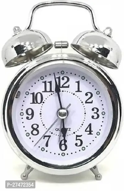 Analog Silver Clock-thumb0