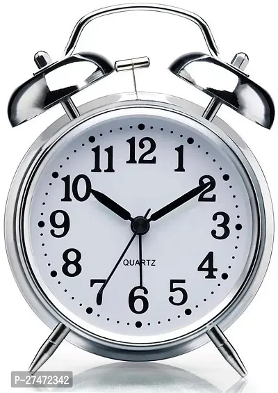 Analog Silver Clock-thumb0