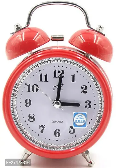 Analog Red Clock