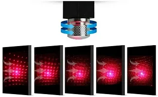 Duende dc 97Car Interior Atmosphere LED Decorative Light Portable USB Ambient Roof Ceiling Star Laser Light for Decoration Car Fancy Lights  Red-thumb3