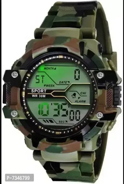 Green Military Watch For Men