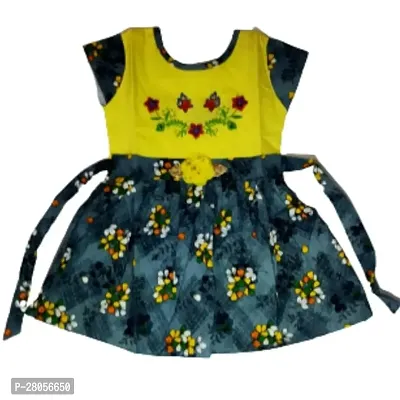 Classy Printed Frock for Kids Girl