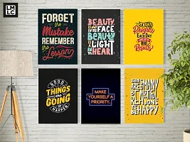 Stylish Wall Paper Poster Pack of 6-thumb1