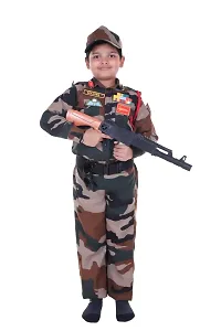 Raj Costume Army Dress for Kids, Indian Military Soldier, New Army Full (3 Years)-thumb3