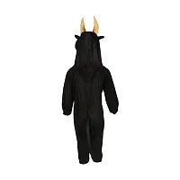 Fabulous Multicoloured Synthetic Self Pattern Animal Costume For Boys-thumb2