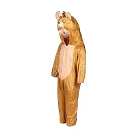 Raj Costume Kids Jerry Cartoon Costume  Fancy Dress school function Theme Party (Brown )-thumb1