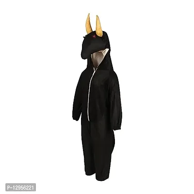 Fabulous Multicoloured Synthetic Self Pattern Animal Costume For Boys-thumb2