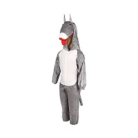 Fabulous Multicoloured Synthetic Self Pattern Animal Costume For Boys-thumb1