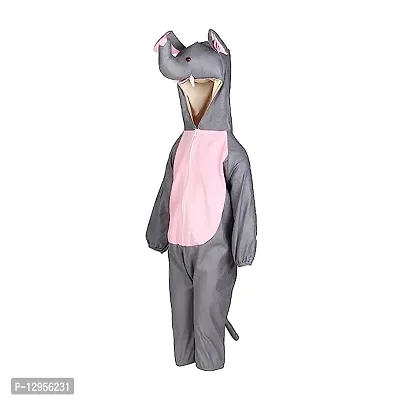 Fabulous Multicoloured Synthetic Self Pattern Animal Costume For Boys-thumb2