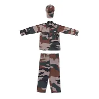 Raj Costume Army Dress for Kids, Indian Military Soldier, New Army 3 Pcs (3 Years)-thumb4