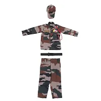 Raj Costume Army Dress for Kids, Indian Military Soldier, New Army Basic (3 Years)-thumb3