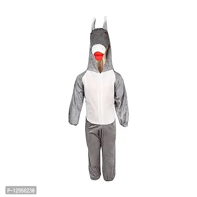 Fabulous Multicoloured Synthetic Self Pattern Animal Costume For Boys