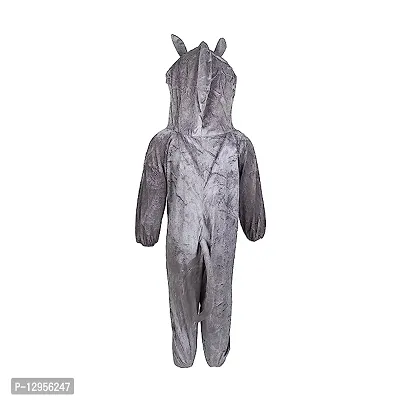 Fabulous Multicoloured Synthetic Self Pattern Animal Costume For Boys-thumb3