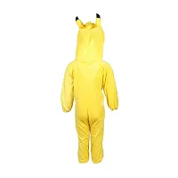 Raj Costume Kids Pikachu Cartoon Costume  Fancy Dress school function Theme Party (Yellow )-thumb2