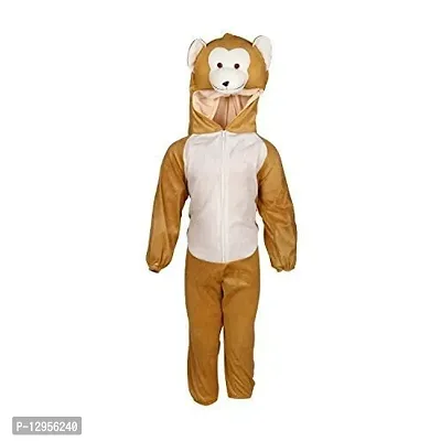 Fabulous Multicoloured Synthetic Self Pattern Animal Costume For Boys-thumb0