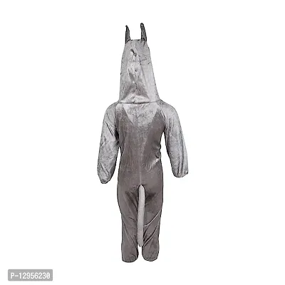 Fabulous Multicoloured Synthetic Self Pattern Animal Costume For Boys-thumb3