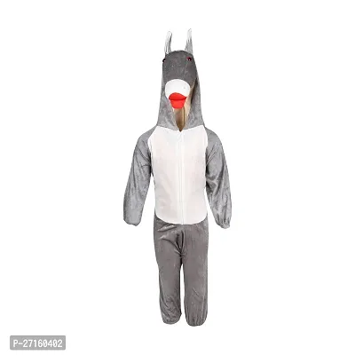 Kids Donkey Fancy Dress Animal Costume school function Theme Party (Grey )