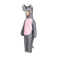 Kids Elephant Animal Costume  Fancy Dress school function Theme Party (Grey )-thumb1