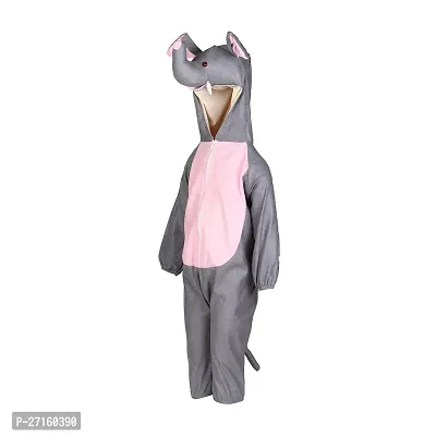 Kids Elephant Animal Costume  Fancy Dress school function Theme Party (Grey )-thumb2