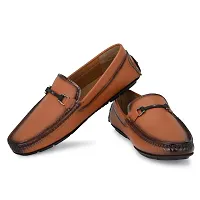 Asturias Men's Casual Loafers Loafers | Loafers for Men (Tan, Numeric_9)-thumb2