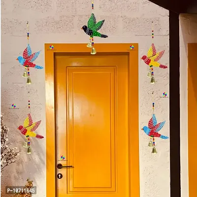 Hanging Bird Home Decoration Main Door Garden Wall Hanging Latkan  Decoration Show Piece Office Cafe Festival