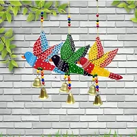 DRAVY HANDICRAFTS Bird Hanging Decor Home Decoration Main Door Garden Wall Hanging Latkan Decoration Show Piece Office Cafe Festival Decorative Wall Decor(Length-11 inch) (A 1) (A 1)-thumb3